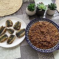 recette Lentilles à la marocaine et sardines farcie à la chermoula