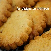 recette sablés à l'orange confite