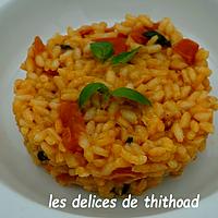 recette risotto à la tomate