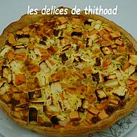 recette quiche à la patate douce et feta