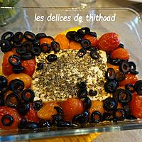 recette feta rôtie aux tomates et olives