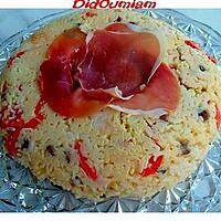 recette Timbale de riz aux 2 jambons