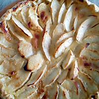 recette tarte pommes créme amande miel