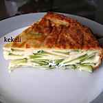 recette Gâteau invisible aux courgettes