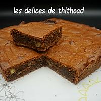 recette brownie chocolat et noix