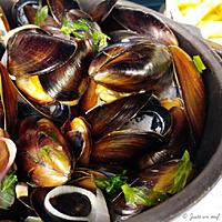 recette Moules marinières