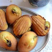 recette Madeleines coeur de pistache