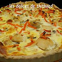 recette tarte aux noix de saint jacques