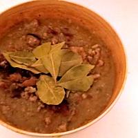 recette soupe de courge butternut ,châtaignes ,lentilles corail