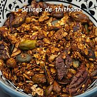 recette granola salé pour l'apéritif