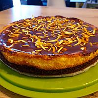 recette cheesecake chocolat orange