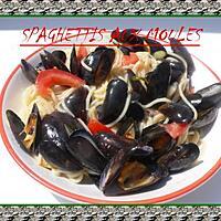 recette spaghéttis aux moules