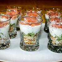 recette verrine saumon tuc