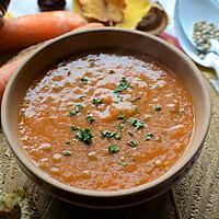 recette Soupe aux deux lentilles