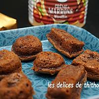 recette petites bouchées à la crème de marron