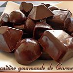 recette Chocolat noir craquant aux noisettes et pignons