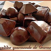 recette Chocolat noir craquant aux noisettes et pignons