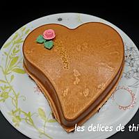 recette coeur framboises et chocolat