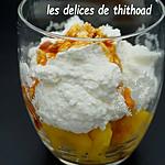 recette verrine ananas et chantilly coco