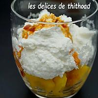 recette verrine ananas et chantilly coco