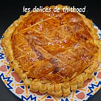 recette galette des rois aux pralines roses