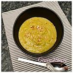 recette Soupe de poireau-coco, curry et cacahuètes