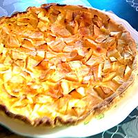 recette tarte alsacienne flan pomme