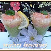 recette VERRINES JAPONAISES