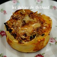 recette quiches de pomme de terre au brocoli et chorizo