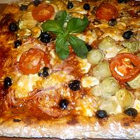 recette Pizza quatre saisons