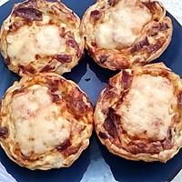 recette petite quiche d'endive coppa a la raclette