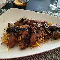 recette magret de canard aux cépes