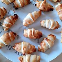 recette Mini-croissant chèvre et miel