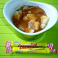 recette Poires sauce carambar