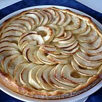 recette Tarte aux pommes à la compote