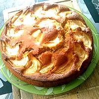recette quatre-quart aux pommes