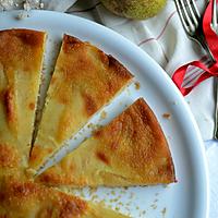 recette Comme une tarte à la poire