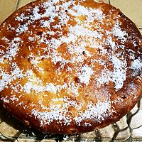 recette Gâteau coco, pommes et ricotta