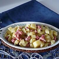 recette Salade pS de terre/cubes jambon