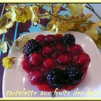 recette TARTELETTES AUX FRUITS DES BOIS