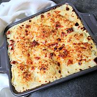 recette GRATIN DE CHOU-FLEUR LEGER A MA FAçON