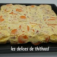 recette flan de carottes bacon et pommes de terre