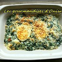 recette *Blettes à la florentine