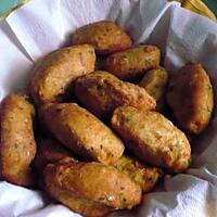 recette CROQUETTES DE POULET