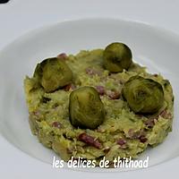 recette Purée de choux de Bruxelles et pomme de terre