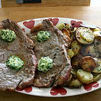 recette Faux Filets et Pommes de terre Sautées à la Plancha