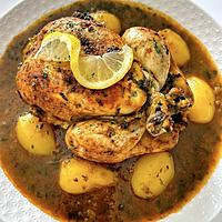 recette Poulet au four