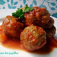 recette ~ Boulettes de viande sauce aigre-douce~ 