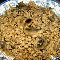 recette Orge aux champignons