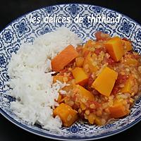 recette dahl de lentilles corail et potimarron